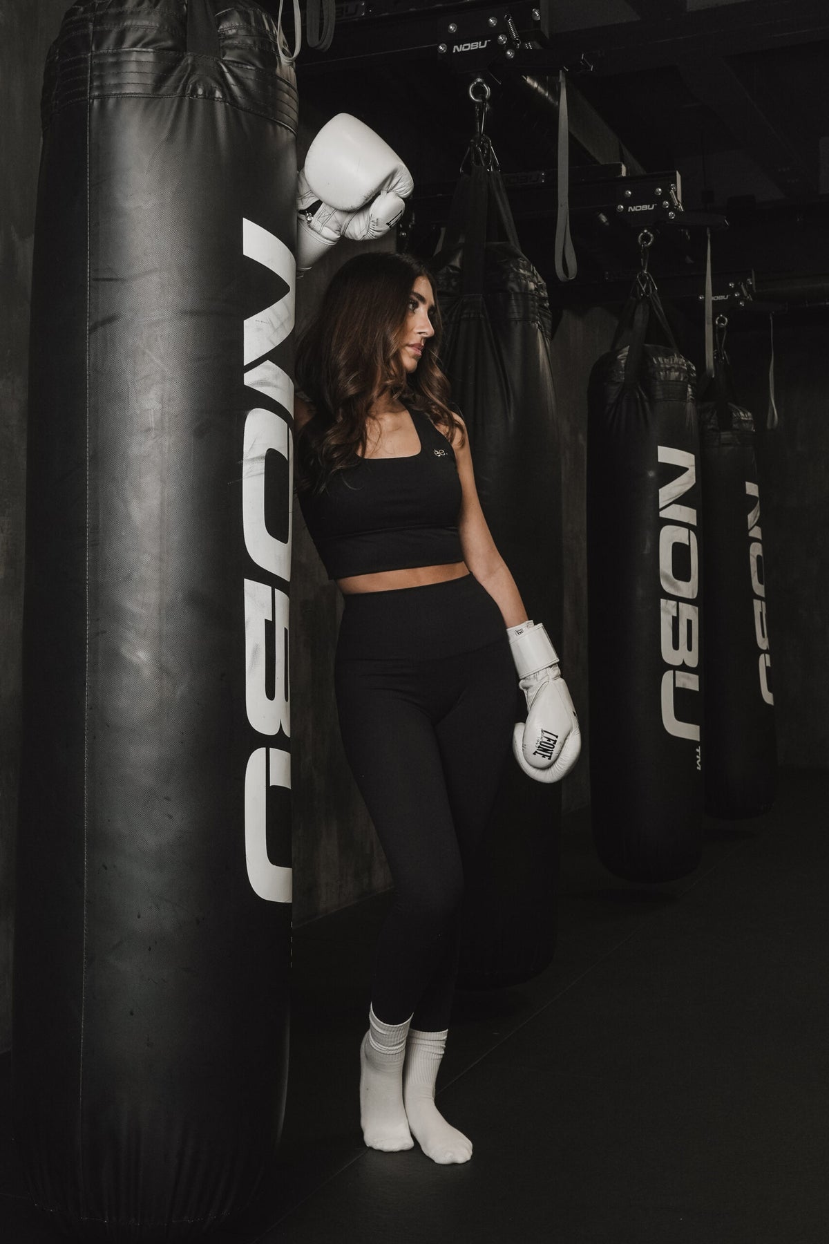 Legging Glow Club – Noir