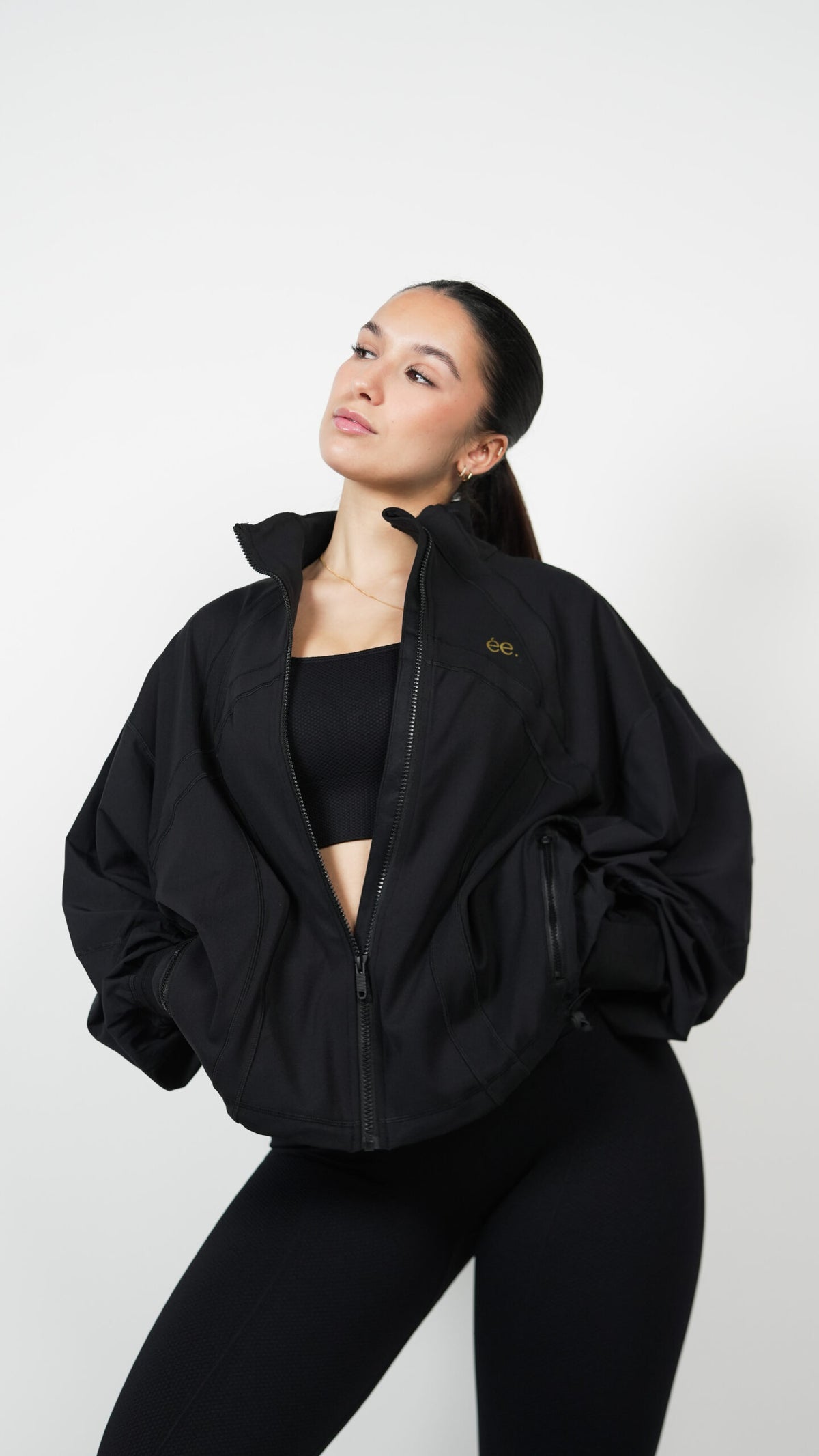 Veste Glow Club – Noir