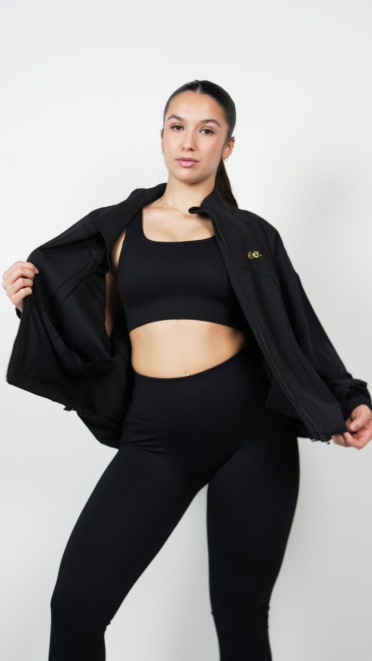 Veste Glow Club – Noir